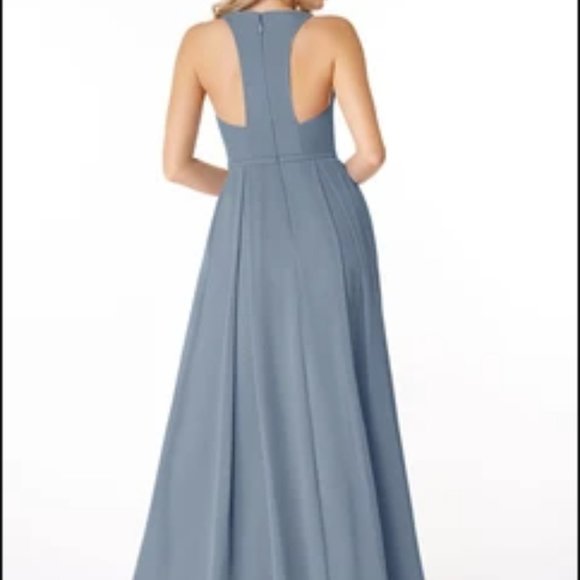 Unworn Blue Floor Length Gown - Picture 3 of 6